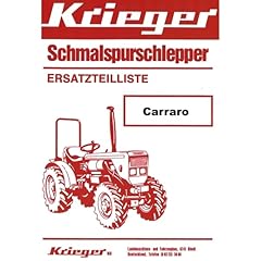 Krieger carraro schmalspurschl gebraucht kaufen  Wird an jeden Ort in Deutschland