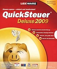 Quicksteuer deluxe 2009 gebraucht kaufen  Wird an jeden Ort in Deutschland