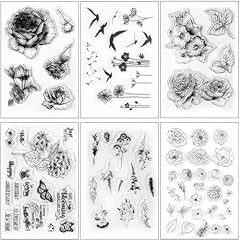 Silikonstempel blumen set gebraucht kaufen  Wird an jeden Ort in Deutschland