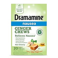 Dramamine Ginger Chews, Relieves Nausea, Lemon Honey for sale  Delivered anywhere in USA 