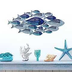 Metal fish wall for sale  Delivered anywhere in USA 