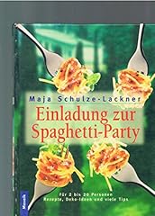 Einladung zur spaghettiparty gebraucht kaufen  Wird an jeden Ort in Deutschland