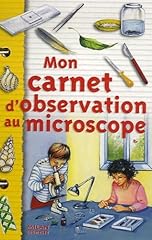 Carnet observation microscope d'occasion  Livré partout en France