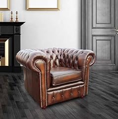 Chesterfield antique oxblood for sale  Delivered anywhere in UK