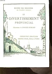 Divertissement provincial. d'occasion  Livré partout en France