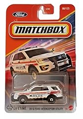 Matchbox ford interceptor for sale  Delivered anywhere in USA 