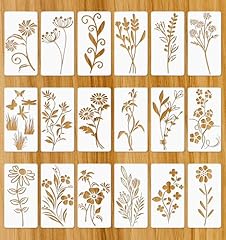 18pc flower stencils for sale  Delivered anywhere in UK