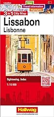 Lissabon city map gebraucht kaufen  Wird an jeden Ort in Deutschland