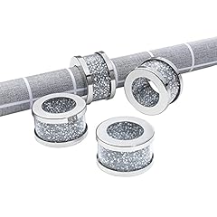 Silver diamond glass for sale  Delivered anywhere in UK