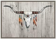 Amanti art longhorn for sale  Delivered anywhere in USA 