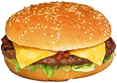 Autocollant burger cafe d'occasion  Livré partout en France