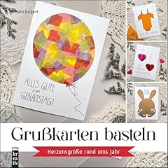 Grußkarten basteln herzensgr� gebraucht kaufen  Wird an jeden Ort in Deutschland