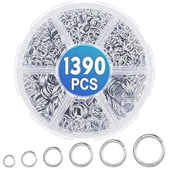 1390pcs jump rings for sale  Delivered anywhere in UK