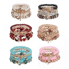 Bohemian boho stackable for sale  Delivered anywhere in USA 