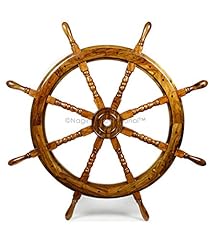 Wooden ship wheel for sale  Delivered anywhere in USA 