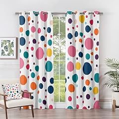 Polka dot curtains for sale  Delivered anywhere in UK