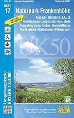 Uk50 naturpark frankenhöhe gebraucht kaufen  Wird an jeden Ort in Deutschland
