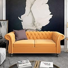 Chesterfield loveseat modern for sale  Delivered anywhere in USA 