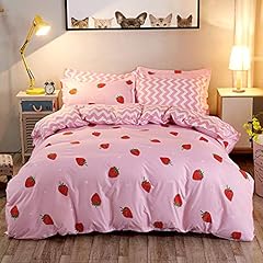 Kawaii strawberry bedding for sale  Delivered anywhere in USA 