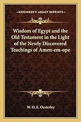 Wisdom egypt old for sale  Delivered anywhere in USA 