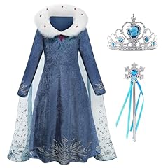 Elsa costume girls for sale  Delivered anywhere in UK
