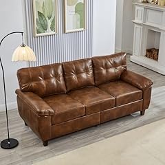 Faux leather seater for sale  Delivered anywhere in USA 