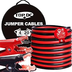 TOPDC Jumper Cables 4 Gauge 20 Feet -40℉ to 167℉ Heavy for sale  Delivered anywhere in USA 