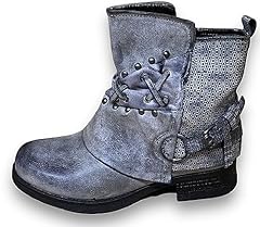 Damen stiefeletten biker gebraucht kaufen  Wird an jeden Ort in Deutschland