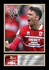 Jonny howson middlesbrough for sale  Delivered anywhere in UK
