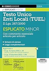 Testo unico enti usato  Spedito ovunque in Italia 