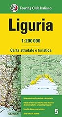 Liguria 200.000. carta usato  Spedito ovunque in Italia 