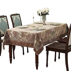 Chenille table cloth for sale  Delivered anywhere in UK