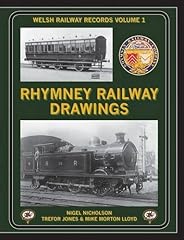 Rhymney railway drawings for sale  Delivered anywhere in UK