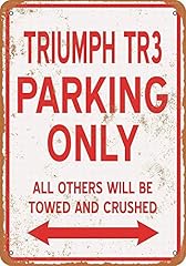 Triumph tr3 parking gebraucht kaufen  Wird an jeden Ort in Deutschland