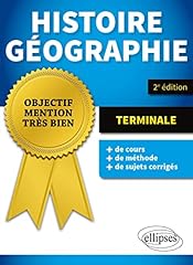 Histoire géographie terminale d'occasion  Livré partout en France