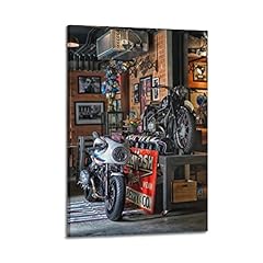 Bobber motorcycle poster for sale  Delivered anywhere in UK