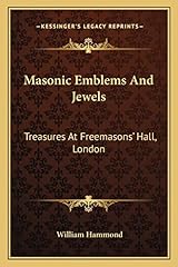 Masonic emblems jewels for sale  Delivered anywhere in UK