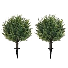 Artificial cedar topiary for sale  Delivered anywhere in USA 