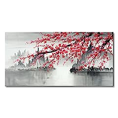 Large Traditional Chinese Painting Hand Painted Plum for sale  Delivered anywhere in Canada