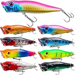 8pcs topwater popper for sale  Delivered anywhere in USA 
