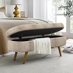 Upholstered storage ottoman for sale  Delivered anywhere in USA 