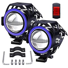 2pcs phares moto d'occasion  Livré partout en France