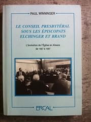 Conseil presbytéral épiscopa d'occasion  Livré partout en France
