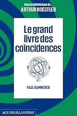 Grand livre coïncidences d'occasion  Livré partout en France