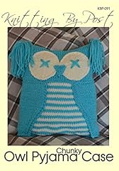 Knitting pattern owl for sale  Delivered anywhere in UK