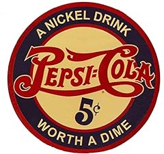Round pepsi cola for sale  Delivered anywhere in USA 