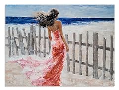Ndcskyart beach canvas for sale  Delivered anywhere in USA 