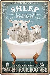 Funny sheep decor for sale  Delivered anywhere in USA 