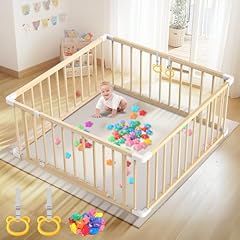 Baby wooden playpen for sale  Delivered anywhere in USA 