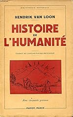 Histoire humanite d'occasion  Livré partout en France